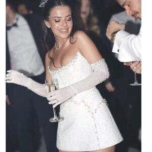 White Corset & Skirt Bridal Set